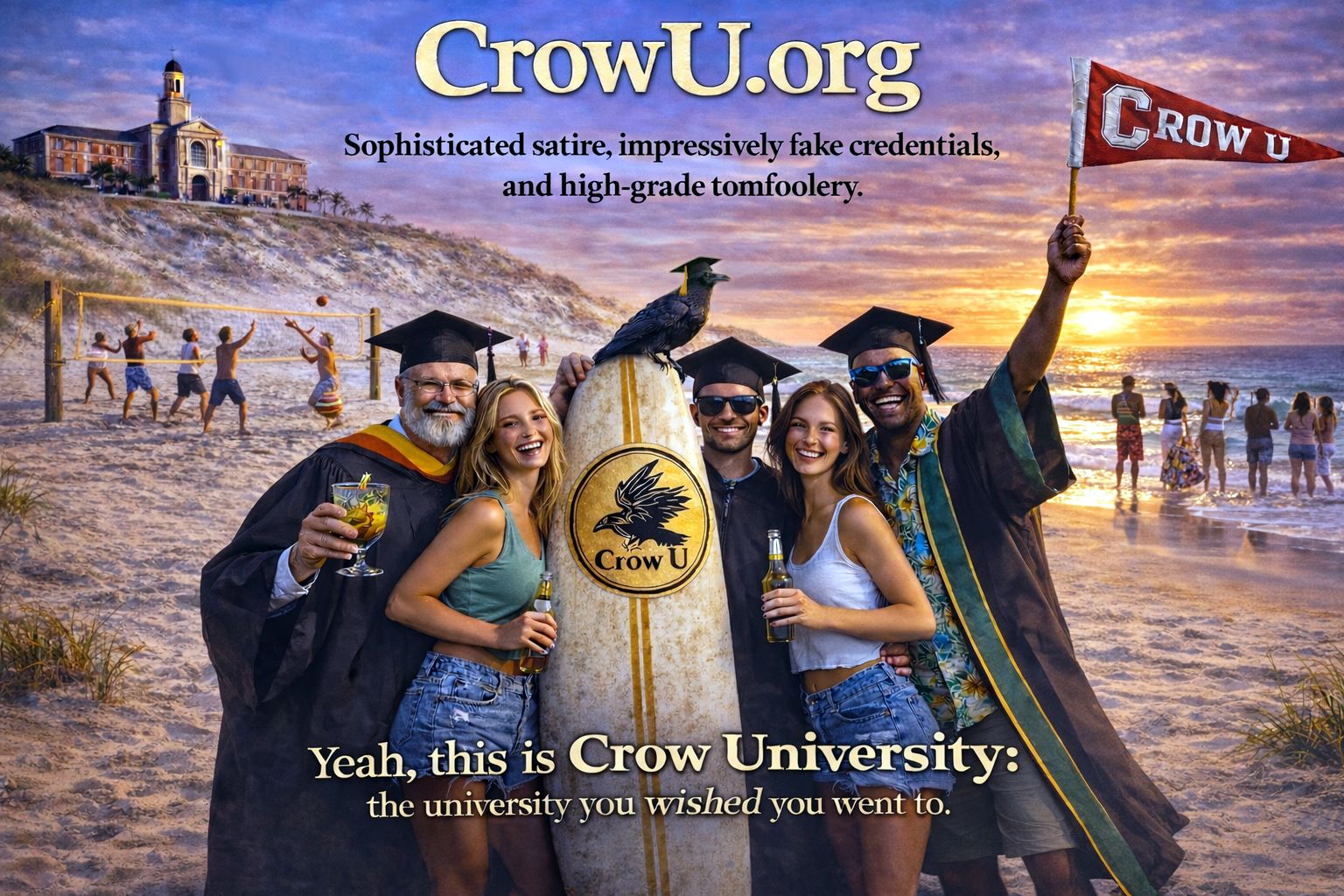 CrowU hero image